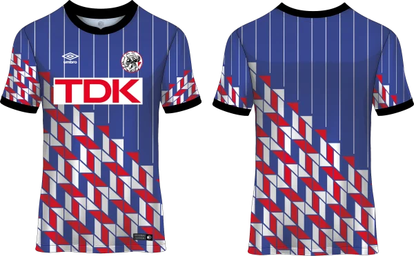 Ajax Home 1989 - 1990 Diseño