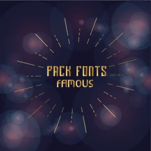 Fonts Pack Famosas Mix