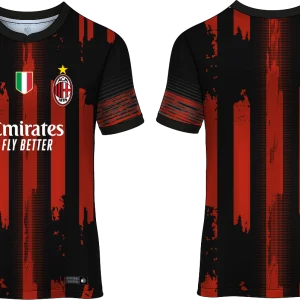 Ac Milan Diseño Lineal 2024-25