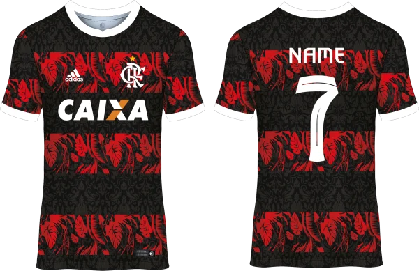 Vector Flamengo 2023 Rojo