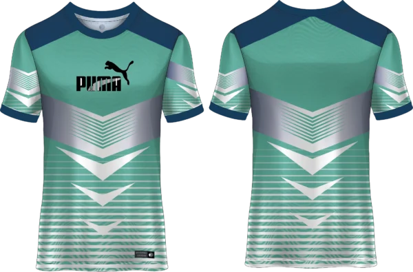 Vector Camiseta Puma diseño personalizado