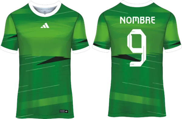 Vector Camiseta Verde Adidas