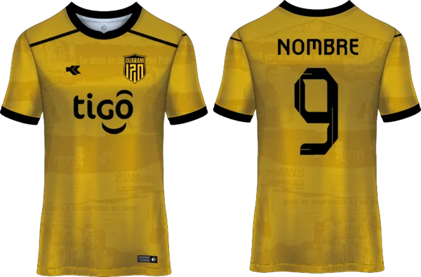 Vector camiseta GUARANI ANIVERSARIO 120