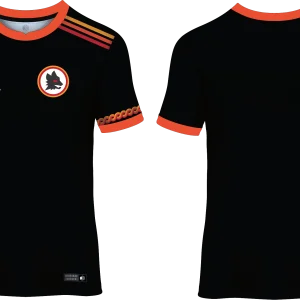 Vector Diseño AS Roma 2023 Naranja