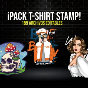 Pack T-shirt Stamp 2