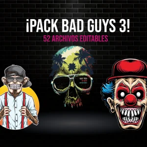 Pack bad Guys 3