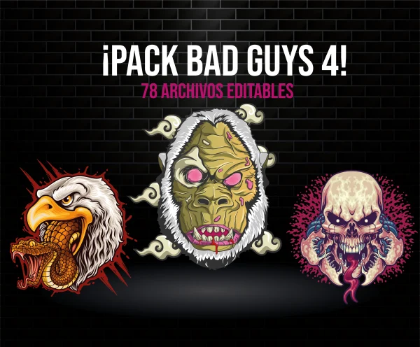 Pack Bad Guys 4