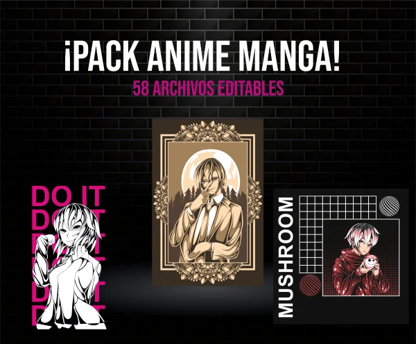 Pack Anime manga