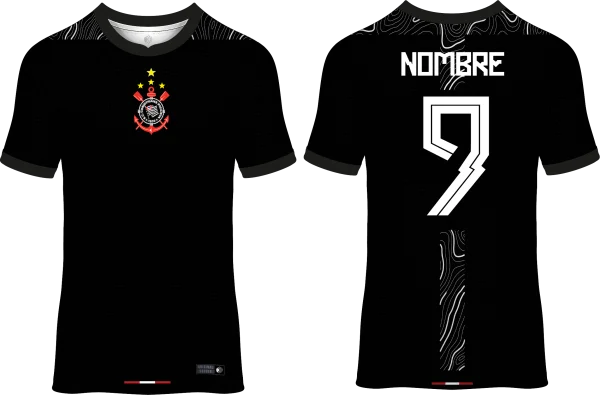 Camiseta VECTOR JERSEY Negro