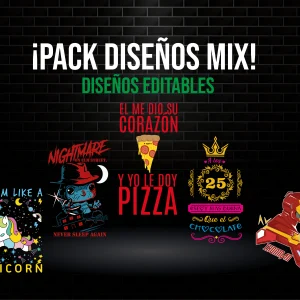 Pack diseños MIX