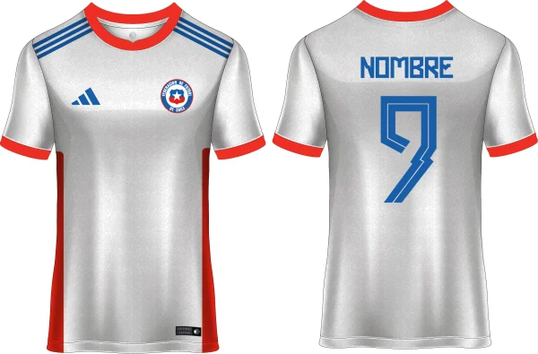 Chile Camiseta Visita 2022