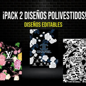 Pack 2 Diseños Polivestidos