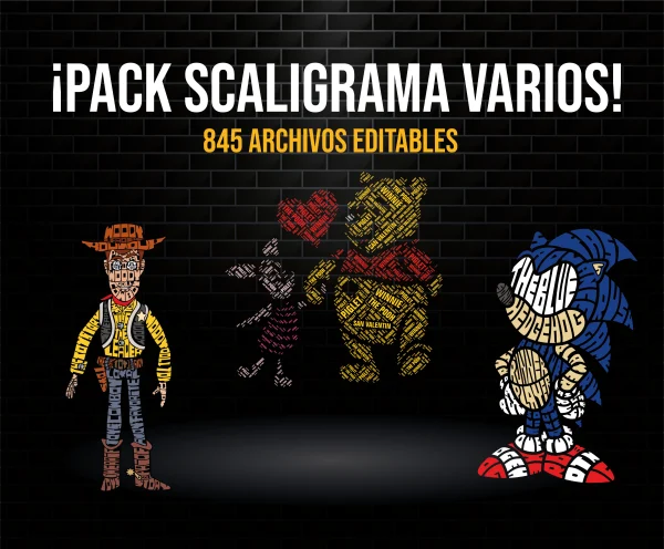 Pack Scaligrama Varios