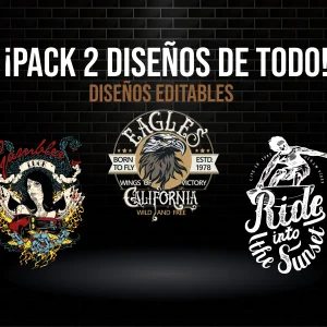 Pack 2 Diseños de Todo