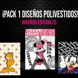 Pack 1 Diseños Polivestidos