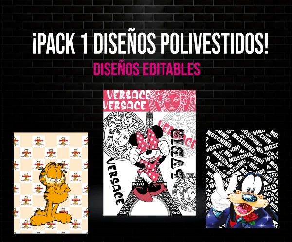 Pack 1 Diseños Polivestidos