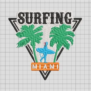 Surfing Miami