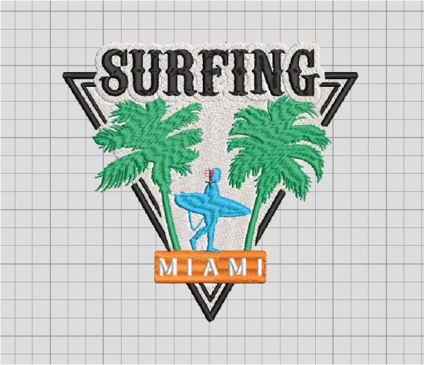Surfing Miami