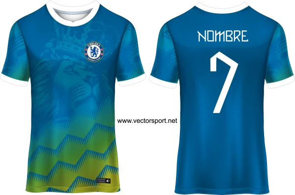 Chelsea FC Jersey León Degradado