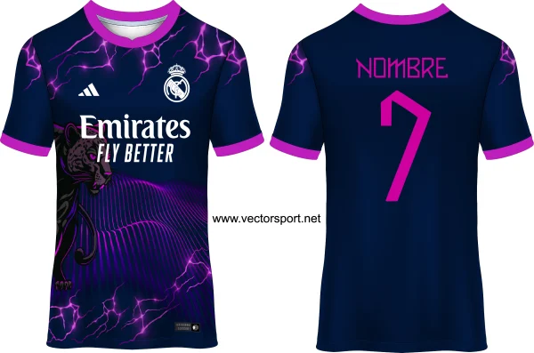 Real Madrid Camiseta Black Panter