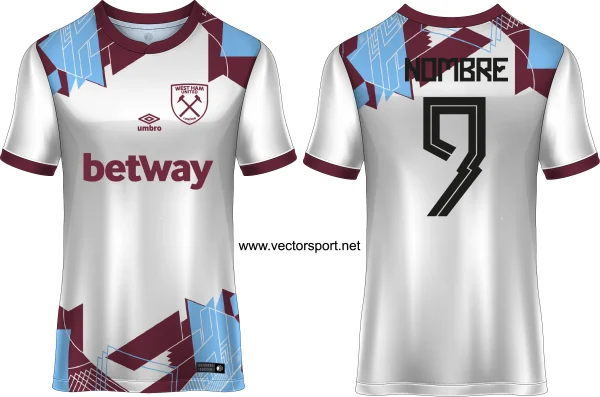 West Ham 24-25 Camiseta de Visita