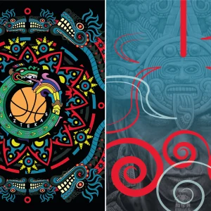 Sports Pattern Quetzalcoatl