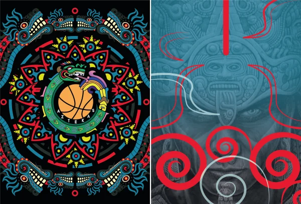 Sports Pattern Quetzalcoatl