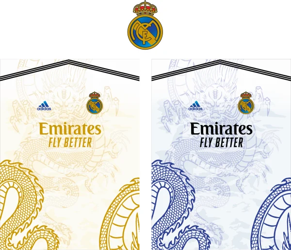 Real Madrid Dragón Design