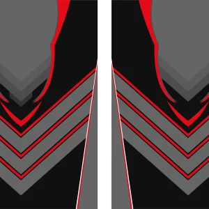 Sports Pattern Black Red