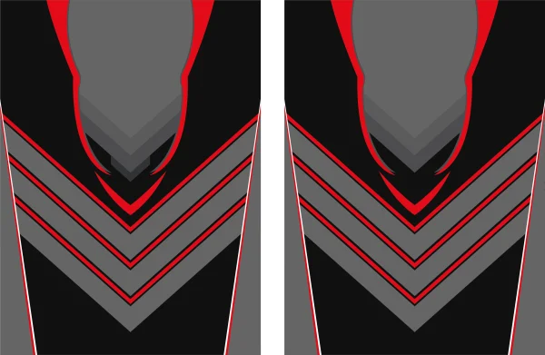 Sports Pattern Black Red