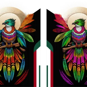 Design Pájaro Multicolor