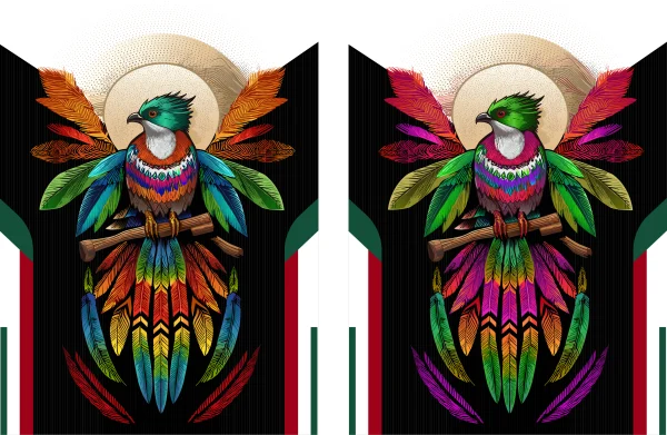 Design Pájaro Multicolor