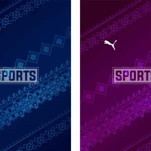 Sports Pattern Geometric Vectors