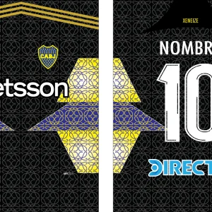 Boca Juniors Fantasy Geometric