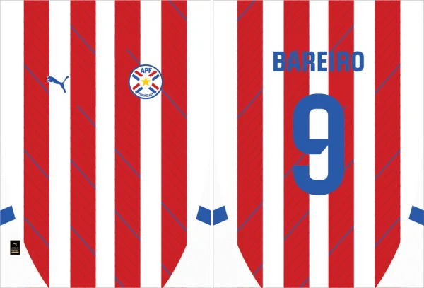 Paraguay Home COPA AMERICA 24 PRO