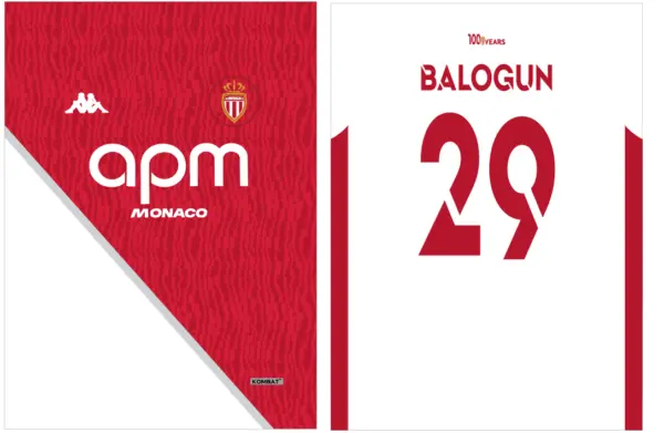 AS Monaco Home Kit 24-25