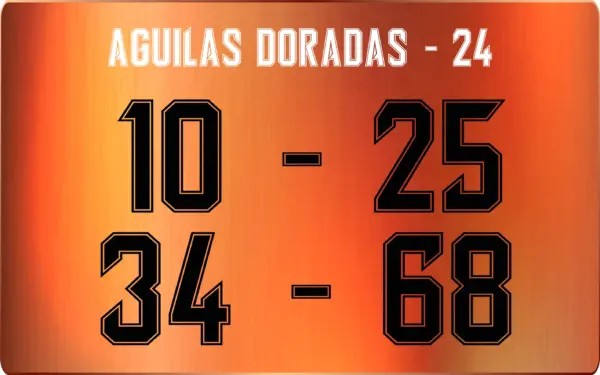 Tipografía Aguilas Doradas 2024