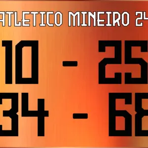 Tipografía Atletico Mineiro 24