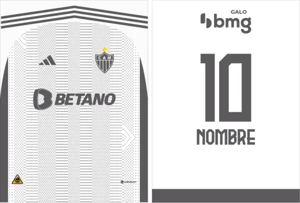 Atletico Mineiro Away kit 24-25 PRO