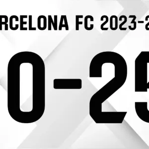 Tipografía Barcelona FC 23-24