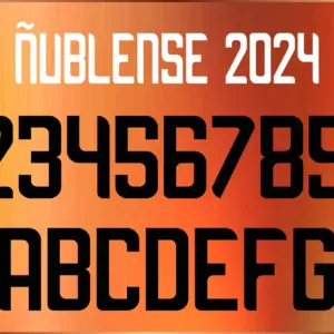 Tipografia Ñublense 2024