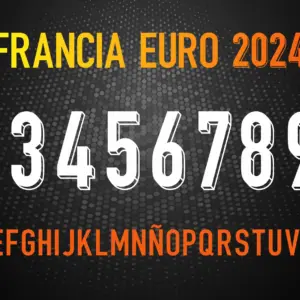 Tipografía Francia Euro2024