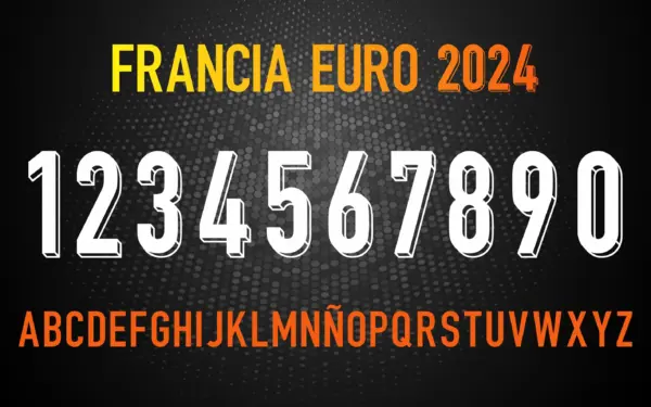 Tipografía Francia Euro2024