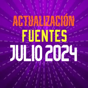 Tipografía Deportiva Julio 2024