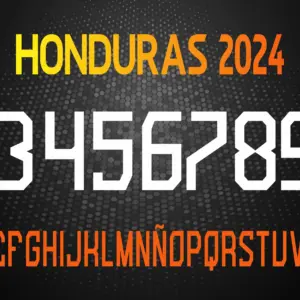 Tipografía Honduras 2024