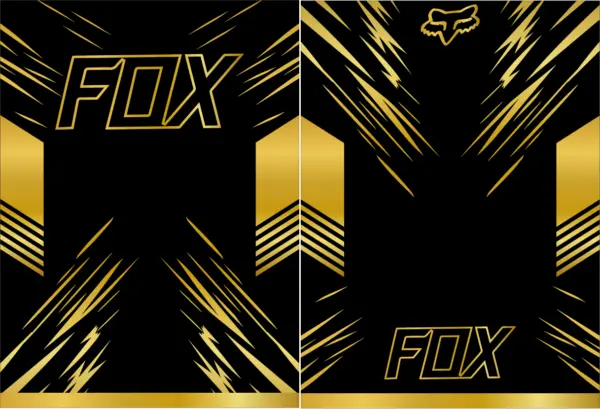 Motocross Fox 24 Gold