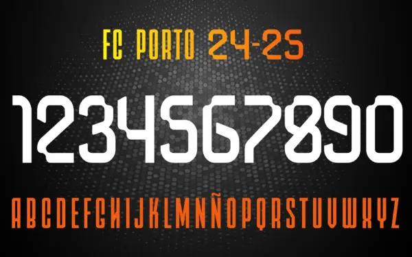 Tipografía Porto FC 24-25