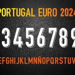 Tipografía Portugal Euro 2024