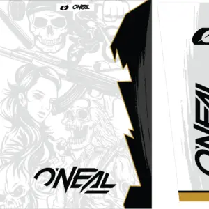 Motocross ONeal Black-White PRO