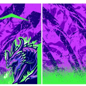 Dragón Neon Morado Interclasse